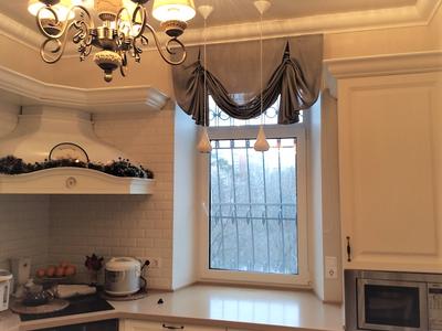 Шторы для дома: Английские шторы на кухне, Апрелевка